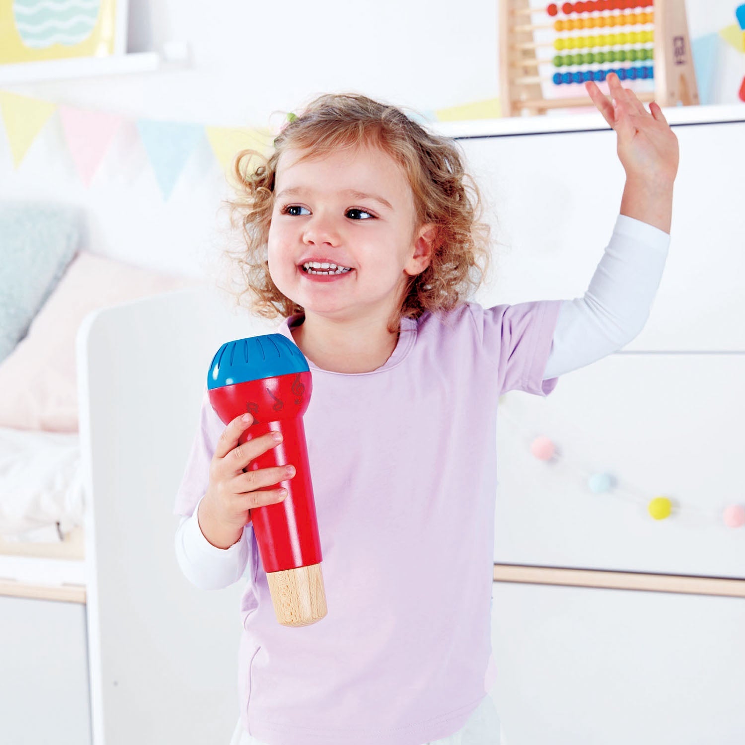 Hape-Hape Mighty Echo Microphone-E0337F-Legacy Toys