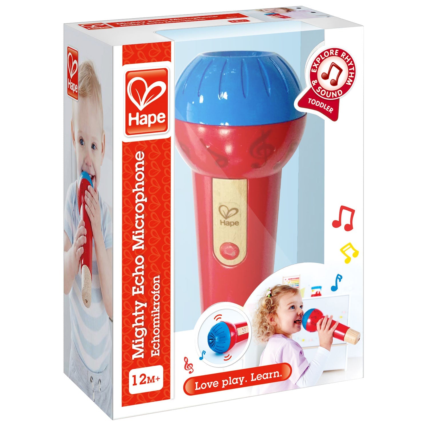 Hape-Hape Mighty Echo Microphone-E0337F-Legacy Toys