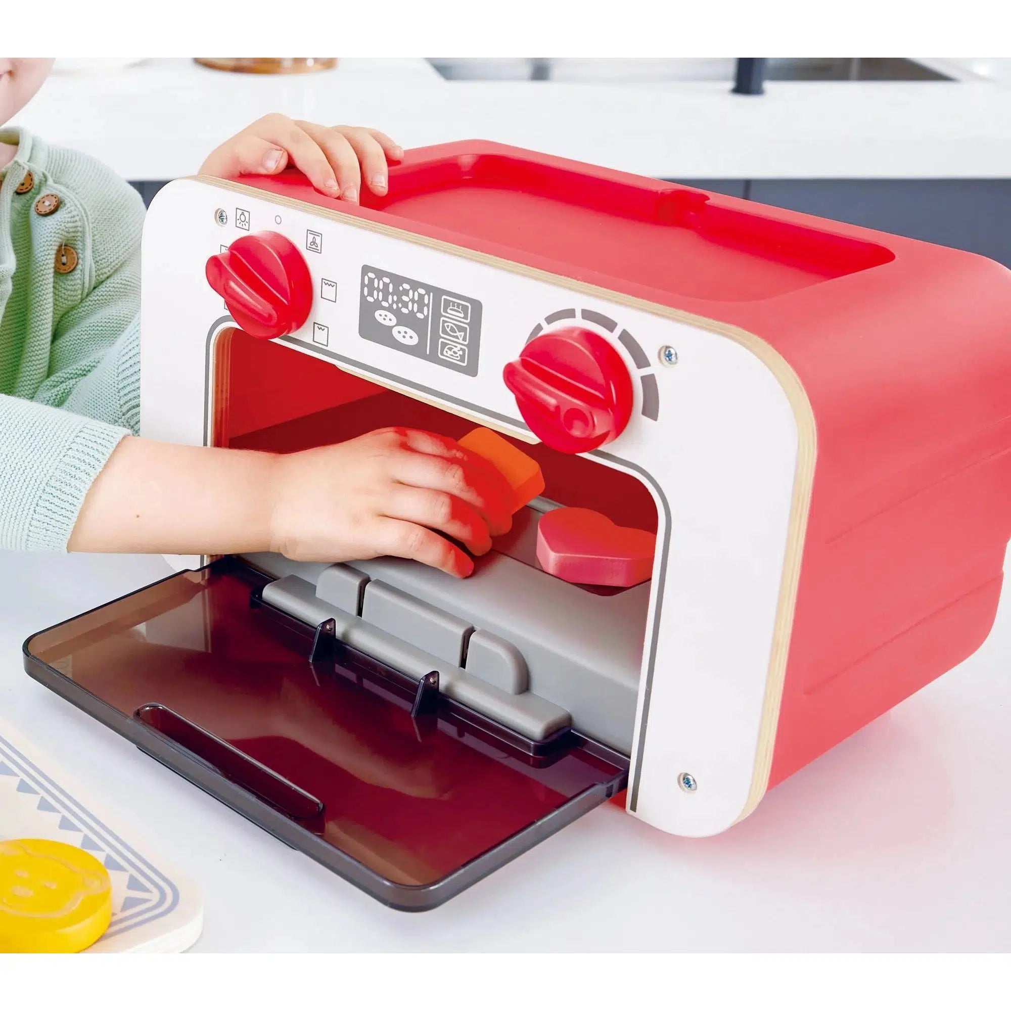 Hape-Hape My Baking Oven With Magic Cookies-E3183-Legacy Toys