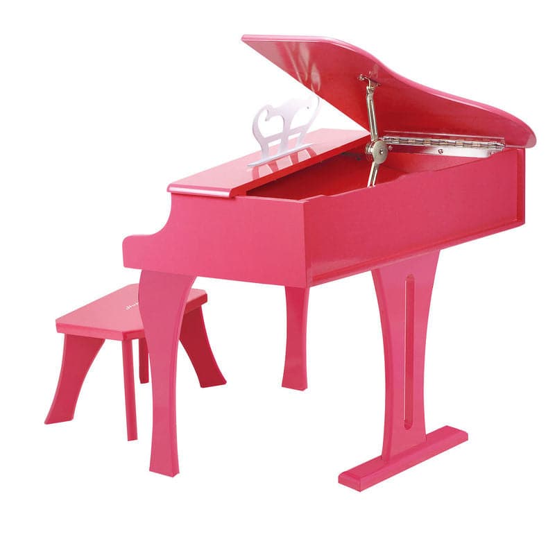 Hape-Happy Grand Piano - Pink-E0319B-Legacy Toys
