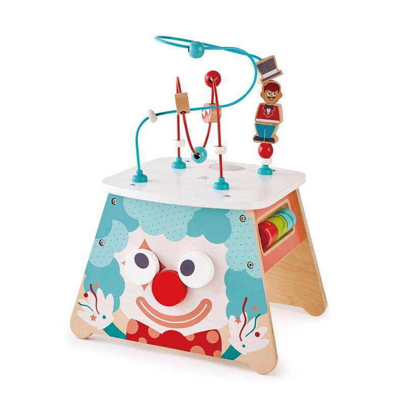 Hape-Light-Up Circus Activity Cube-E1813-Legacy Toys