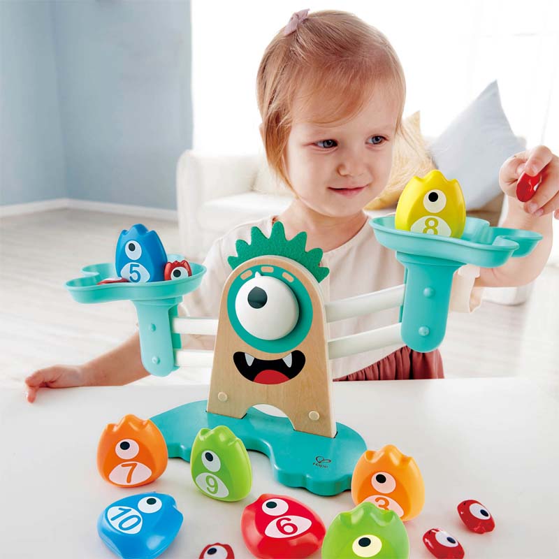 Hape-Monster Math Scale-E0511-Legacy Toys