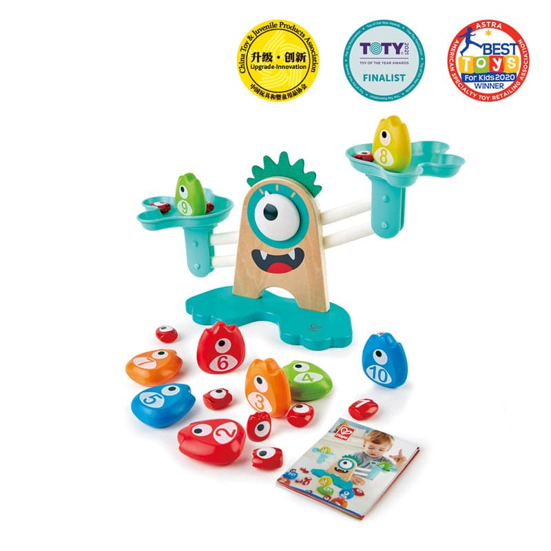 Hape-Monster Math Scale-E0511-Legacy Toys