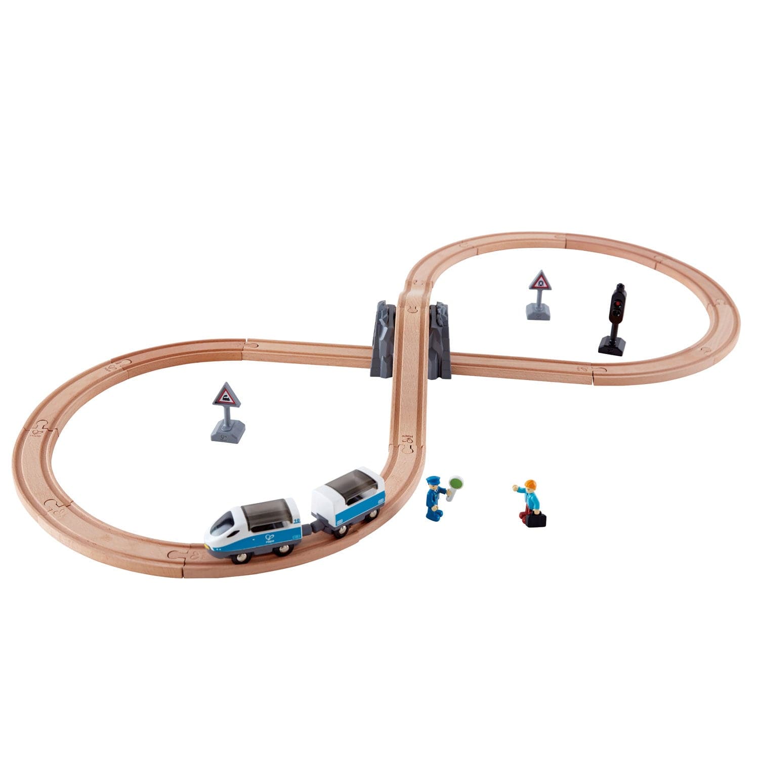 Hape-Passenger Train Set-E3729-Legacy Toys