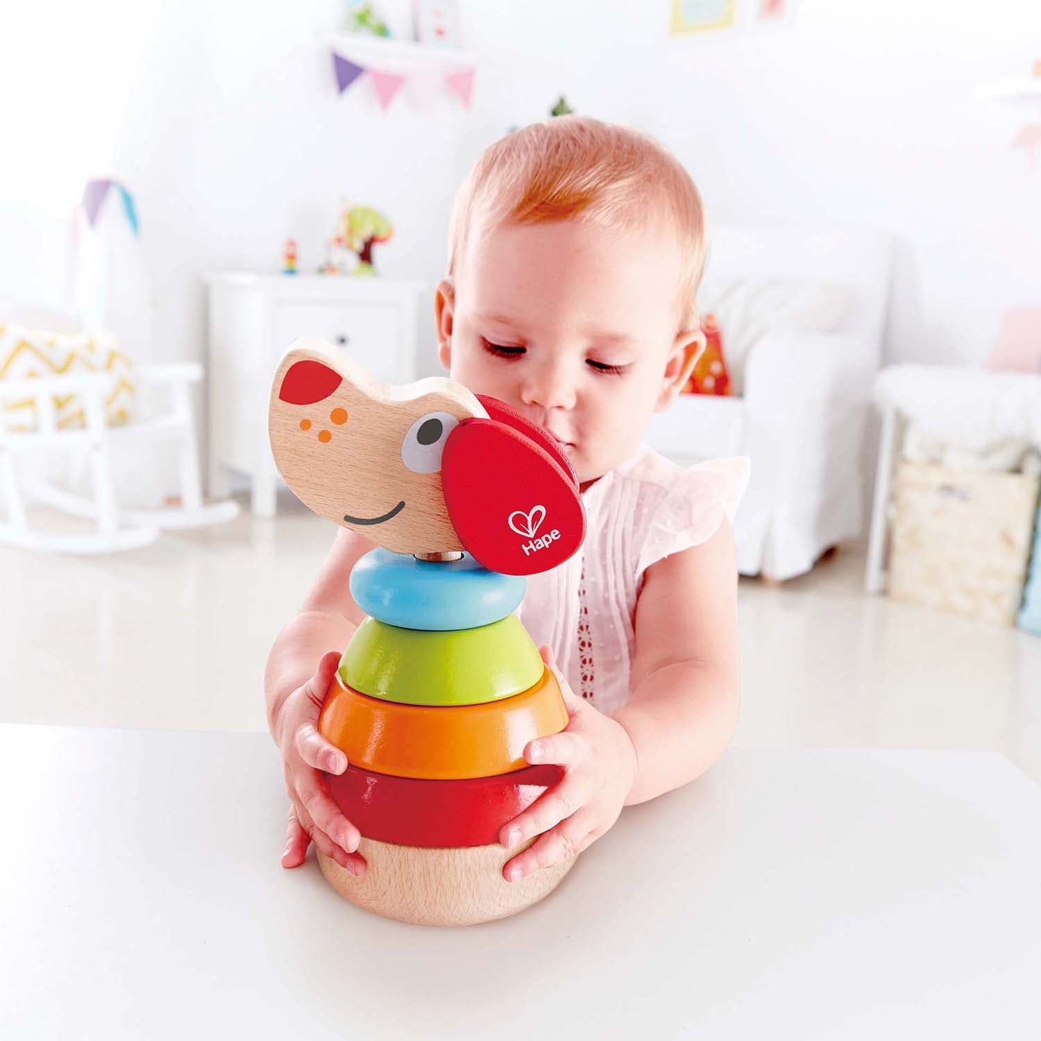 Hape-Pepe Sound Stacker-E0448-Legacy Toys