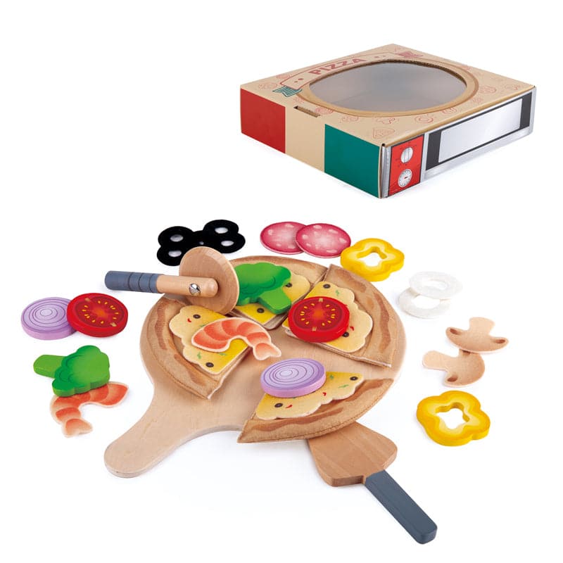 Hape-Perfect Pizza Play Set-E3173-Legacy Toys
