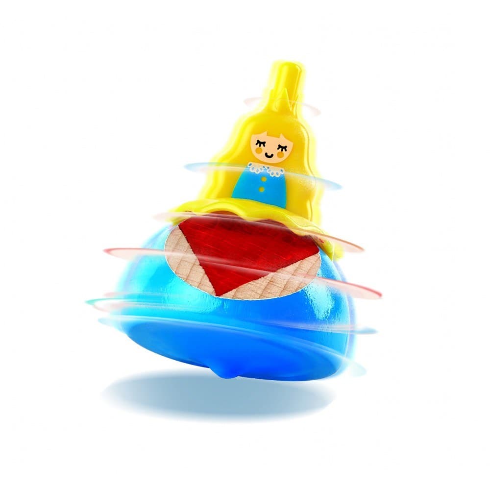 Hape-Princess Spinning Top-E0465-Legacy Toys