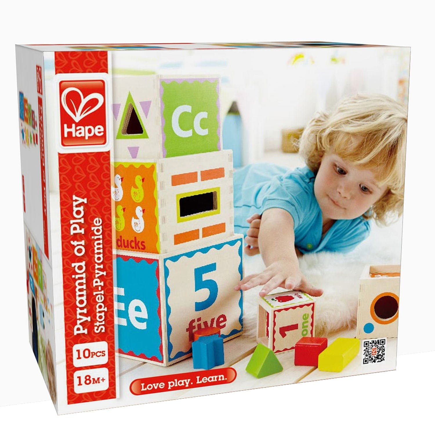 Hape-Pyramid of Play-E0413-Legacy Toys