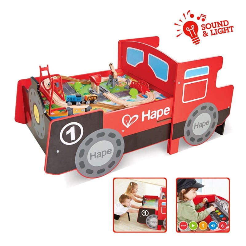 Hape-Ride-on & Foldable Engine Table-E3769-Legacy Toys