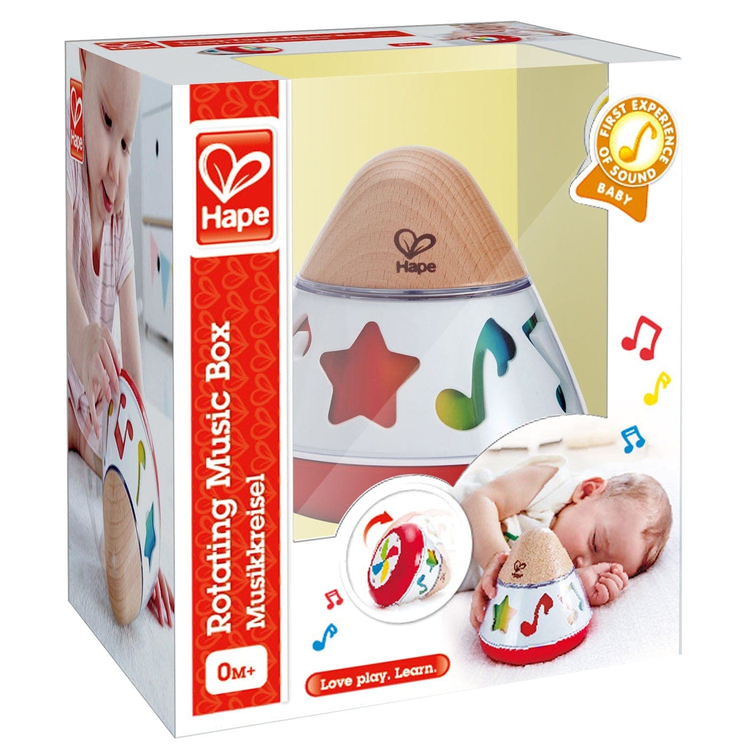 Hape-Rotating Music Box-E0332-Legacy Toys