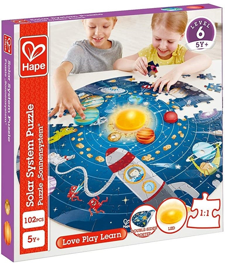 Hape-Solar System Puzzle-E1625-Legacy Toys