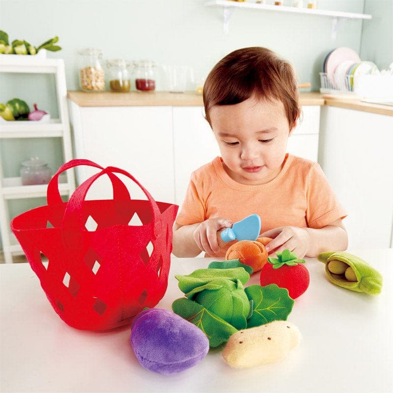 Hape-Toddler Vegetable Basket-E3167-Legacy Toys