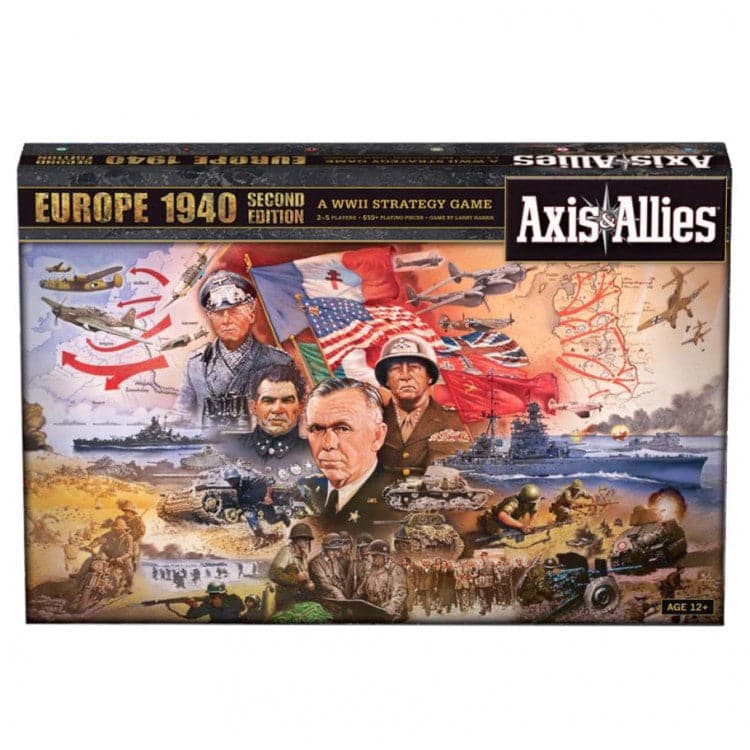 Hasbro-Axis & Allies: Europe 1940 - 2nd Edition-F3153-Legacy Toys