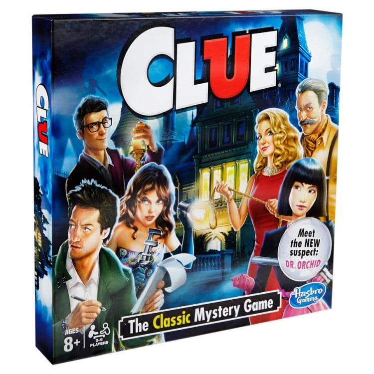 Hasbro-Clue: The Classic Mystery Game-A5826-Legacy Toys