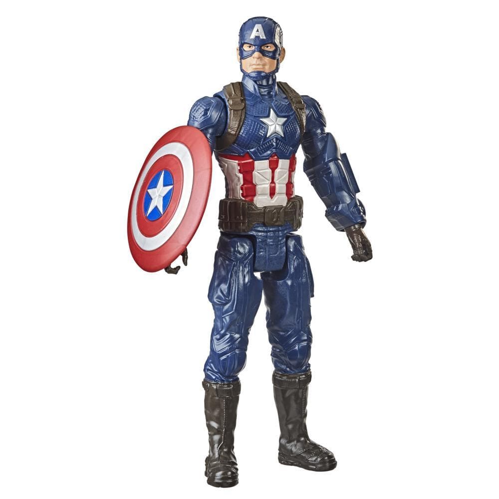 Hasbro-Marvel Avengers: Endgame Titan Hero Series 12-inch Action Figure Toy Assorted -F1342-Captain America-Legacy Toys