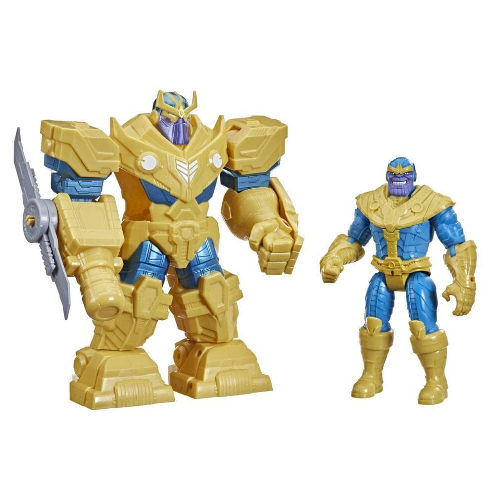 Hasbro-Marvel Avengers Mech Strike 8 Inch Ultimate Mech Suit Thanos-F0264-Legacy Toys