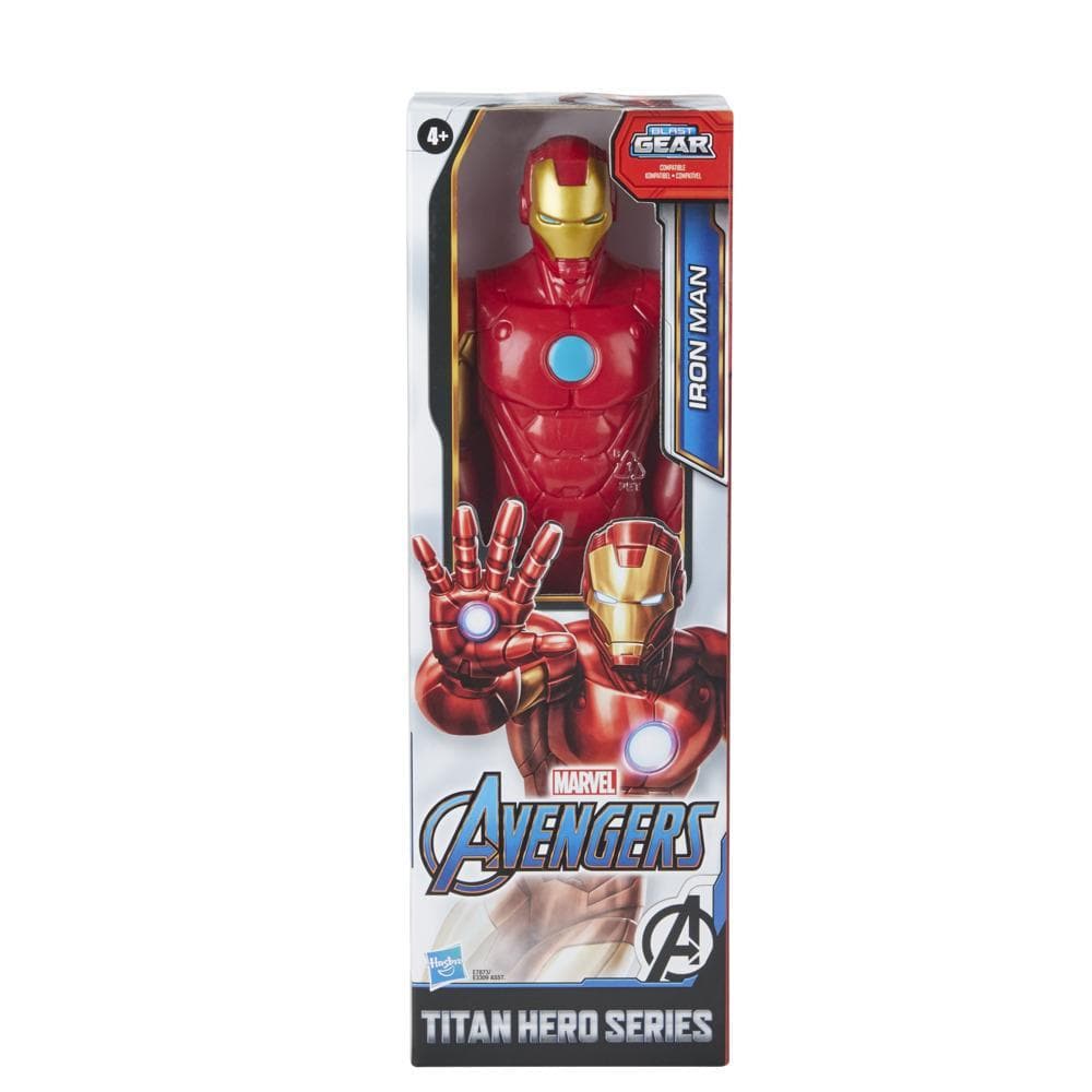 Hasbro-Marvel Avengers Titan Hero Series 12-inch Action Figure Toy Assorted -E7873-Iron Man-Legacy Toys