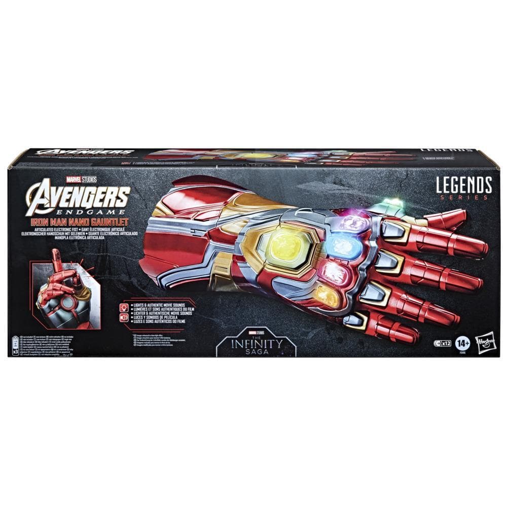 Hasbro-Marvel Legends - Iron Man Nano Gauntlet-F0196-Legacy Toys