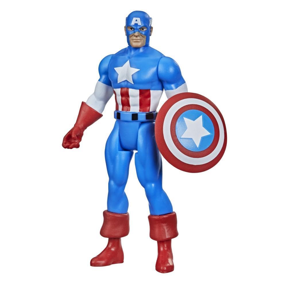 Hasbro-Marvel Legends: Retro 3.75" Action Figure Toy Assorted -F2652-Captain America-Legacy Toys