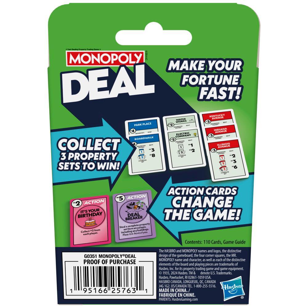 Hasbro-Monopoly Deal Card Game-G03510000-Legacy Toys