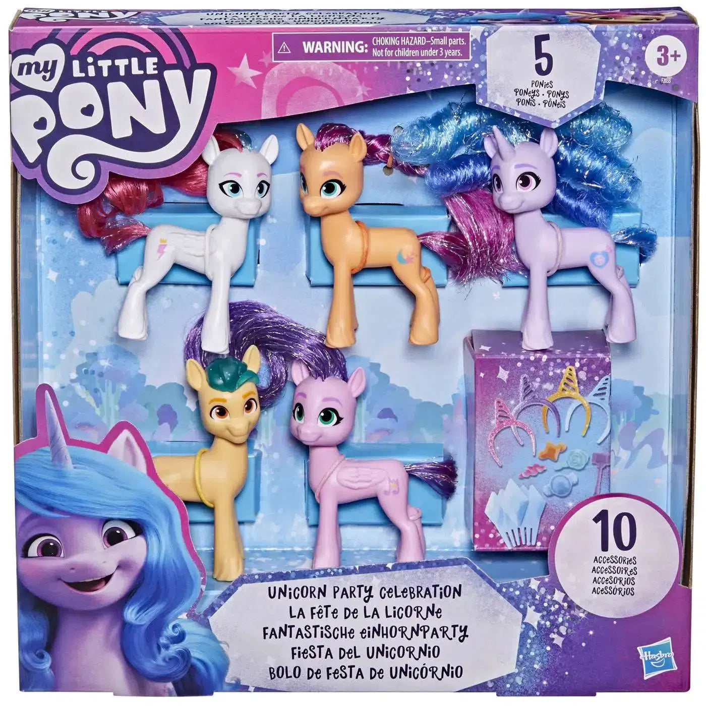 Hasbro-My Little Pony: A New Generation Movie Unicorn Party Celebration Collection-F2033-Legacy Toys