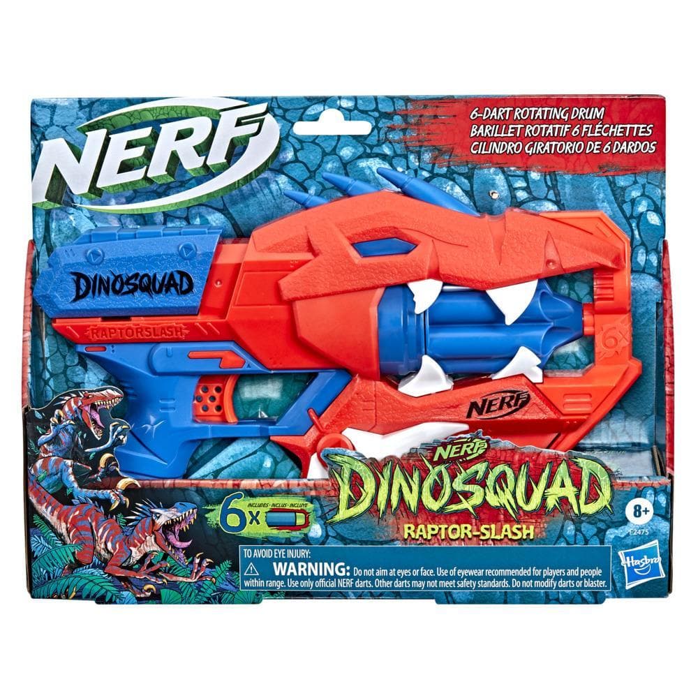 Hasbro-Nerf DinoSquad Raptor-Slash Dart Blaster-F2475-Legacy Toys