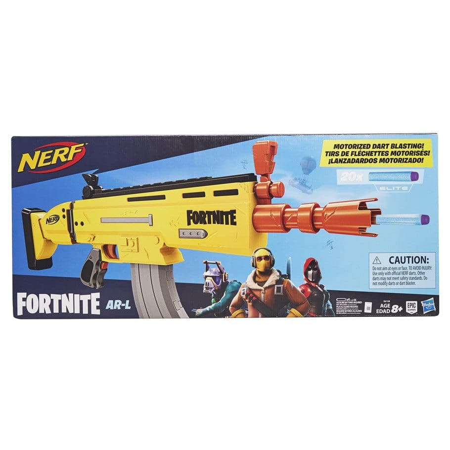 Hasbro-Nerf Fortnite AR L Dart Gun-E6158-Legacy Toys