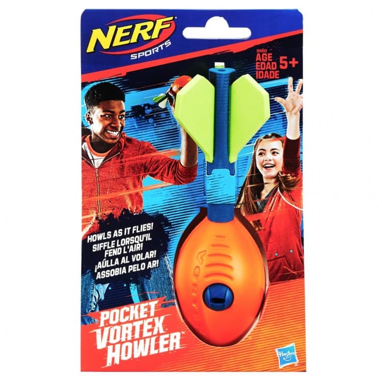 Hasbro-Nerf Sports Pocket Vortex Aero Howler-B9902-Legacy Toys