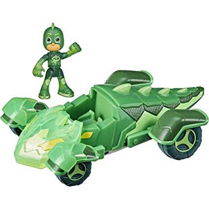 Hasbro-PJ Masks Glow & Go Racers-F2137-Gekko-Legacy Toys