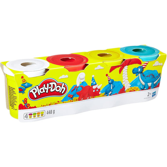 Hasbro-Play-Doh: 4oz Color Assortment-B6508-Classic Colors-Legacy Toys