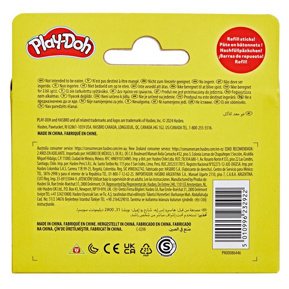 Hasbro-Play-Doh Essential Colors 10 Pack of Refill Sticks-F98175-Legacy Toys