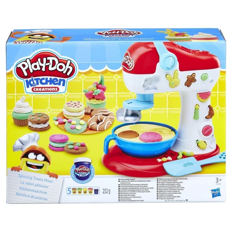 Play-Doh Kitchen Creations Lil' Noodle Playset w/2 Dual-Colors for