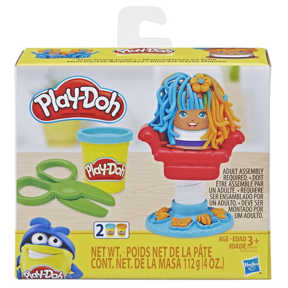 Hasbro-Play-Doh Mini Classics Assorted-E4918-Mini Crazy Cuts-Legacy Toys