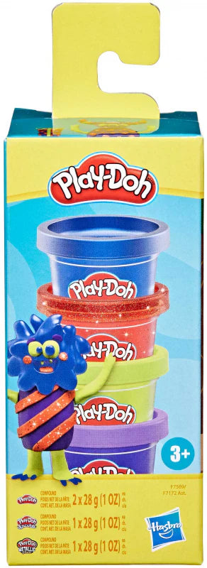 Hasbro-Play-Doh Mini Color Packs Assortment-F7569-Monsters-Legacy Toys