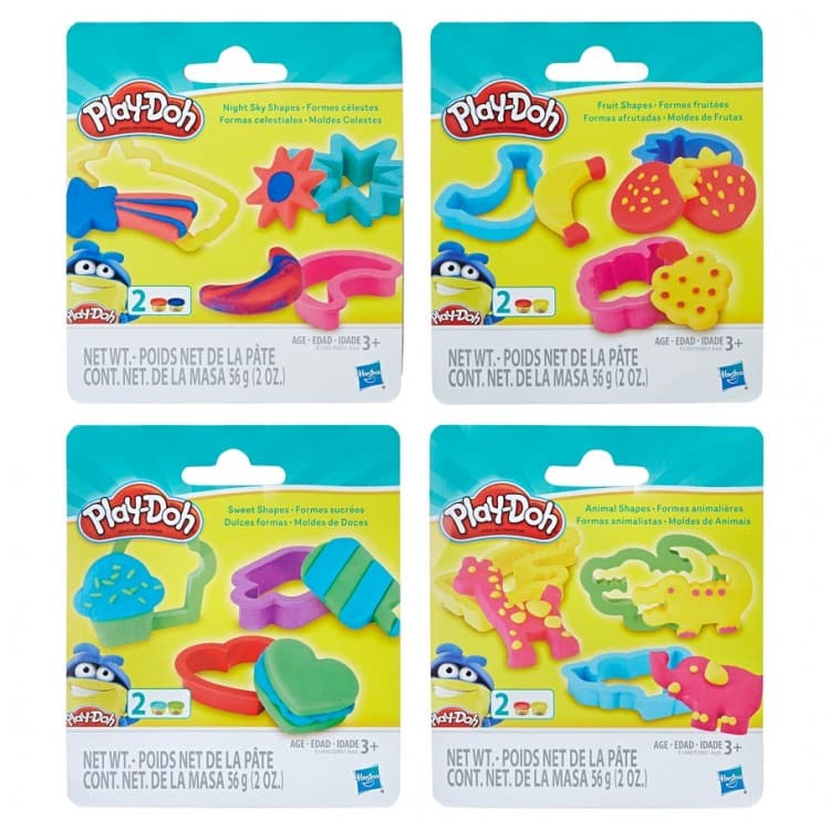 Hasbro-Play-Doh Shapes Value Set Assorted--Legacy Toys
