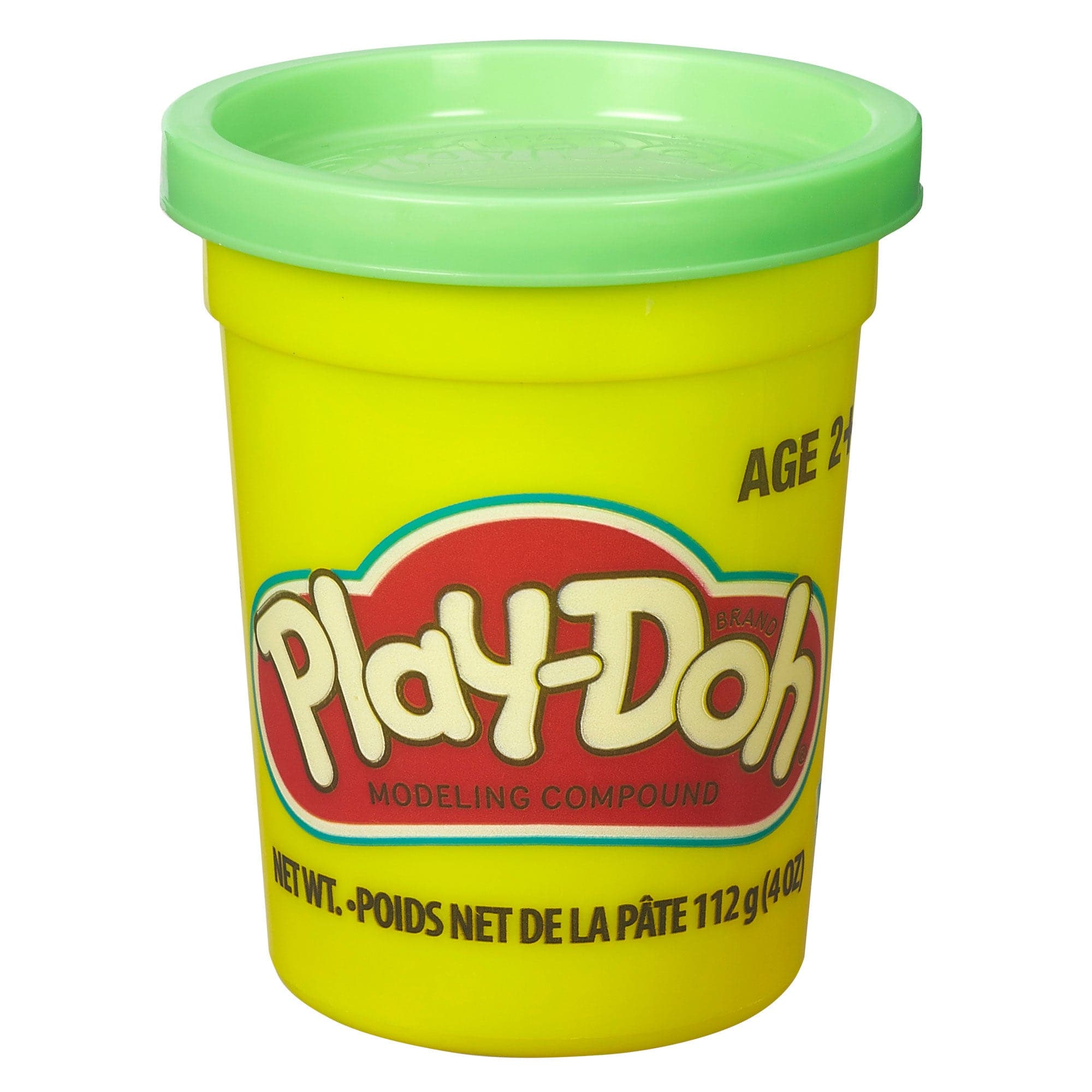 Hasbro-Play-Doh: Single Can Assorted 4oz-B6756G-Green-Legacy Toys