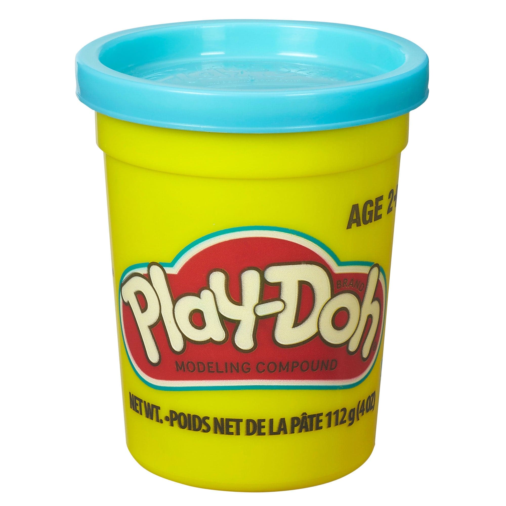 Hasbro-Play-Doh: Single Can Assorted 4oz-B6756T-Teal-Legacy Toys
