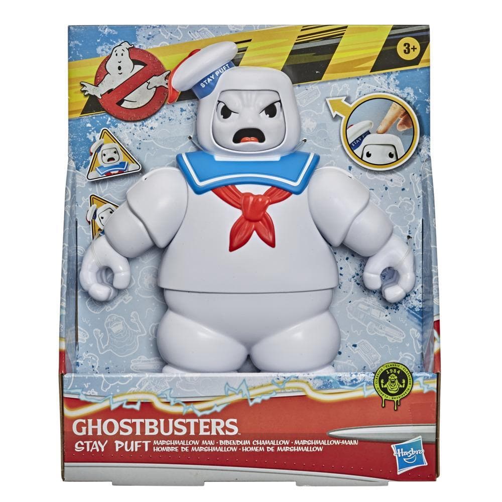 Hasbro-Playskool Heroes Ghostbusters Stay Puft Marshmallow Man 10-Inch-Scale Action Figure-E9609-Legacy Toys