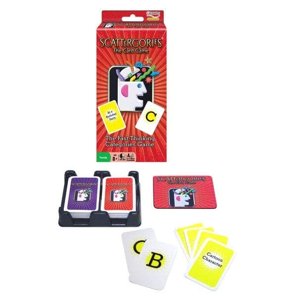 Hasbro-Scattergories The Card Game-1120-Legacy Toys