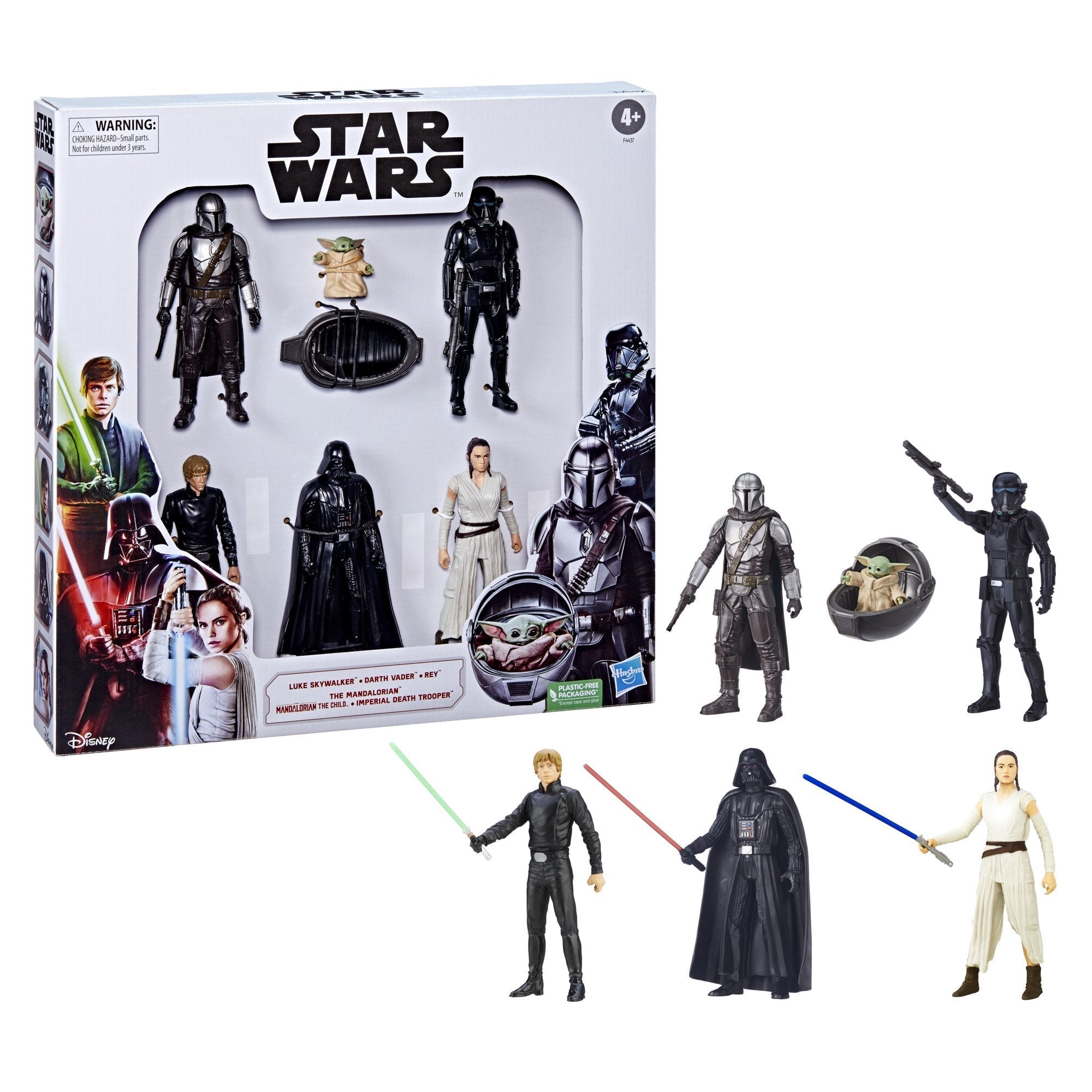 Hasbro-Star Wars: Action Figure 6-Pack-F4437-Legacy Toys