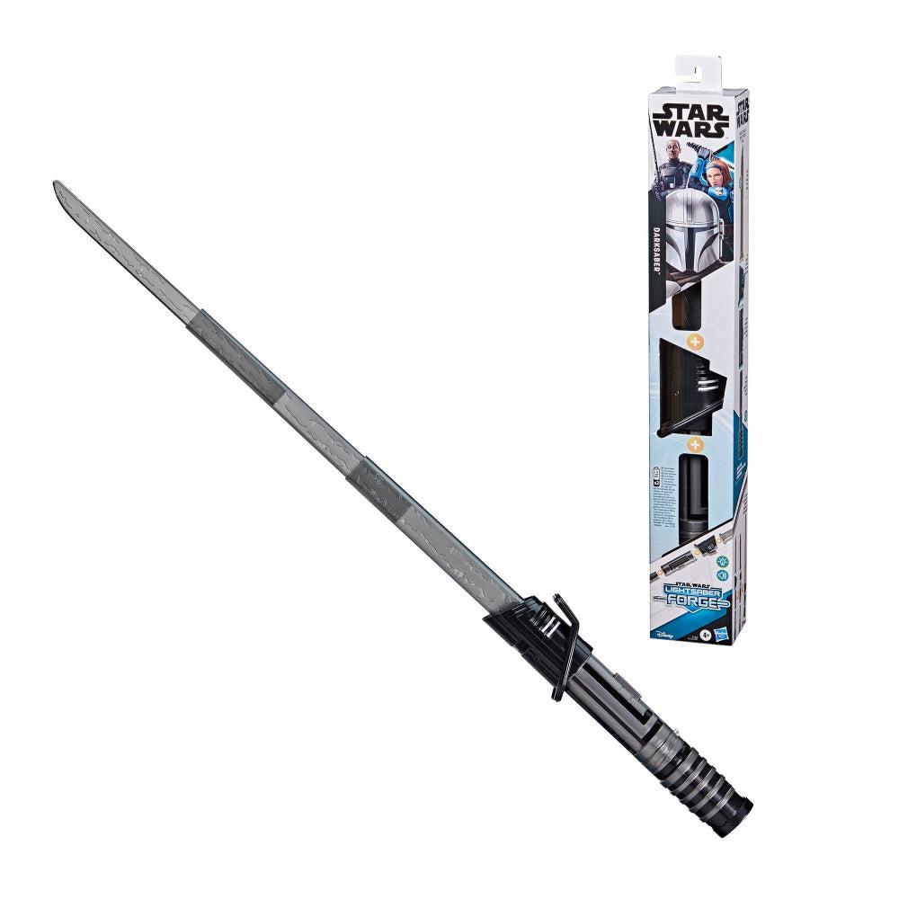 Hasbro-Star Wars Lightsaber Forge Customizable Electronic Lightsabers-PN00073965-Darksaber-Legacy Toys