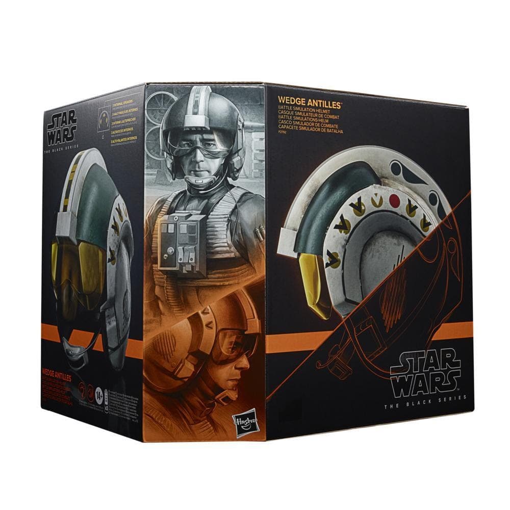 Hasbro-Star Wars: The Black Series - Wedge Antilles Battle Simulation Helmet-F2792-Legacy Toys