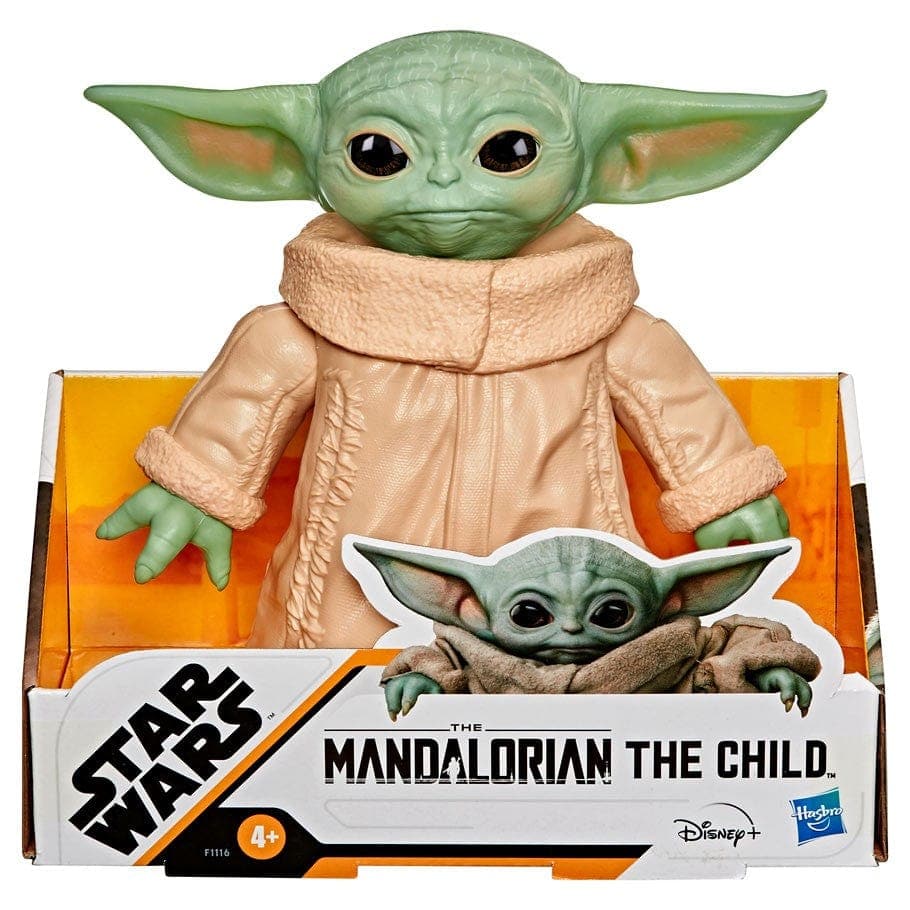 Star Wars The Mandalorian - Figurine Peluche Electronique The Child Bébé  Yoda De 20 Cm