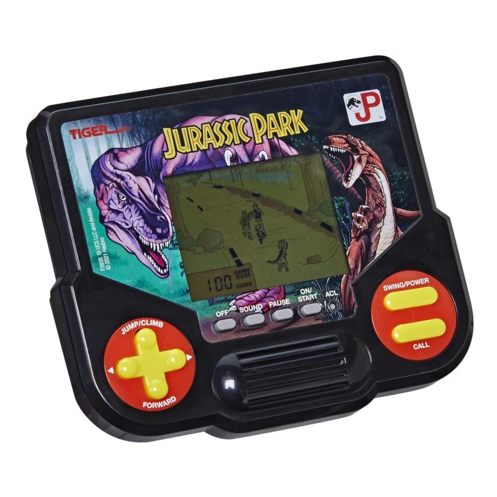 Hasbro-Tiger Electronics: Jurassic Park LCD Video Game-F2838-Legacy Toys
