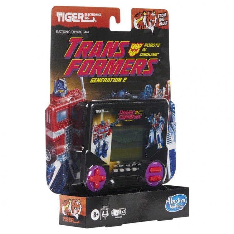 Hasbro-Tiger Electronics: Transformers Generation 2 Handheld Game-E9728-Legacy Toys