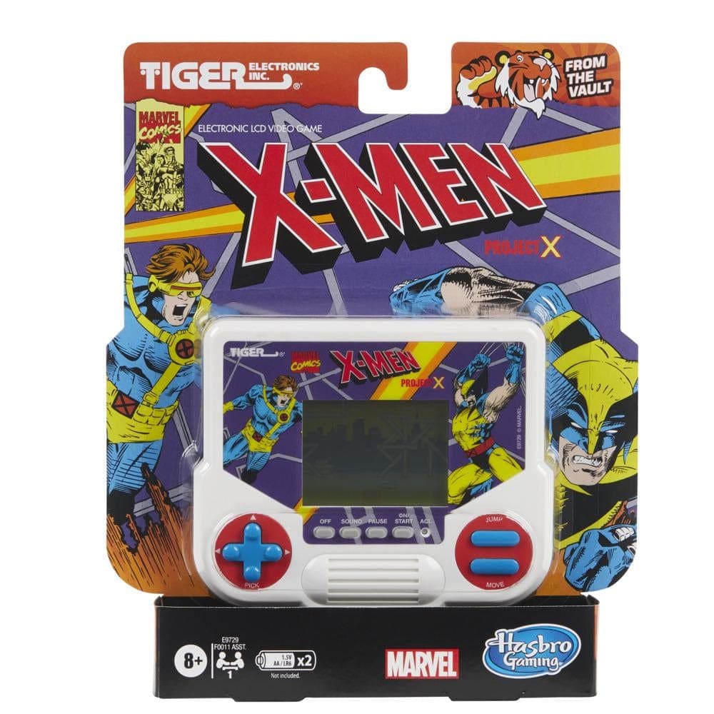 Hasbro-Tiger Electronics: X-Men Project X LCD Video Game-E9729-Legacy Toys