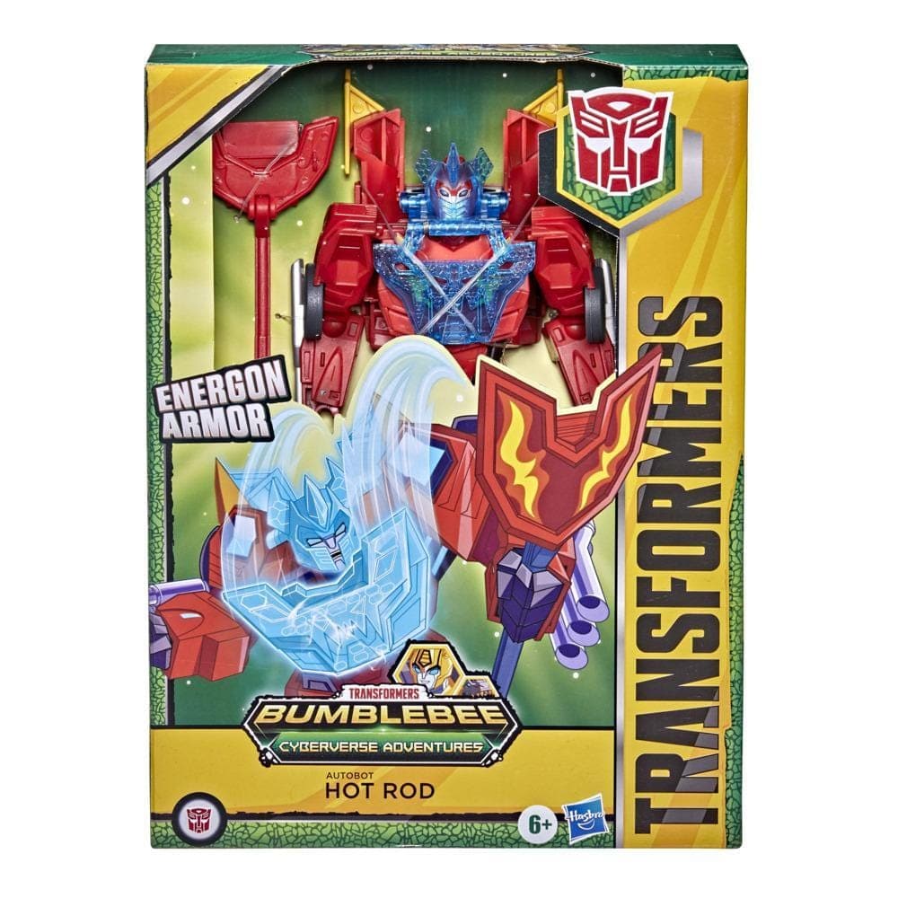 Hasbro-Transformers: Bumblebee Cyberverse Ultimate Class Assortment-F2746-Autobot Hot Rod-Legacy Toys