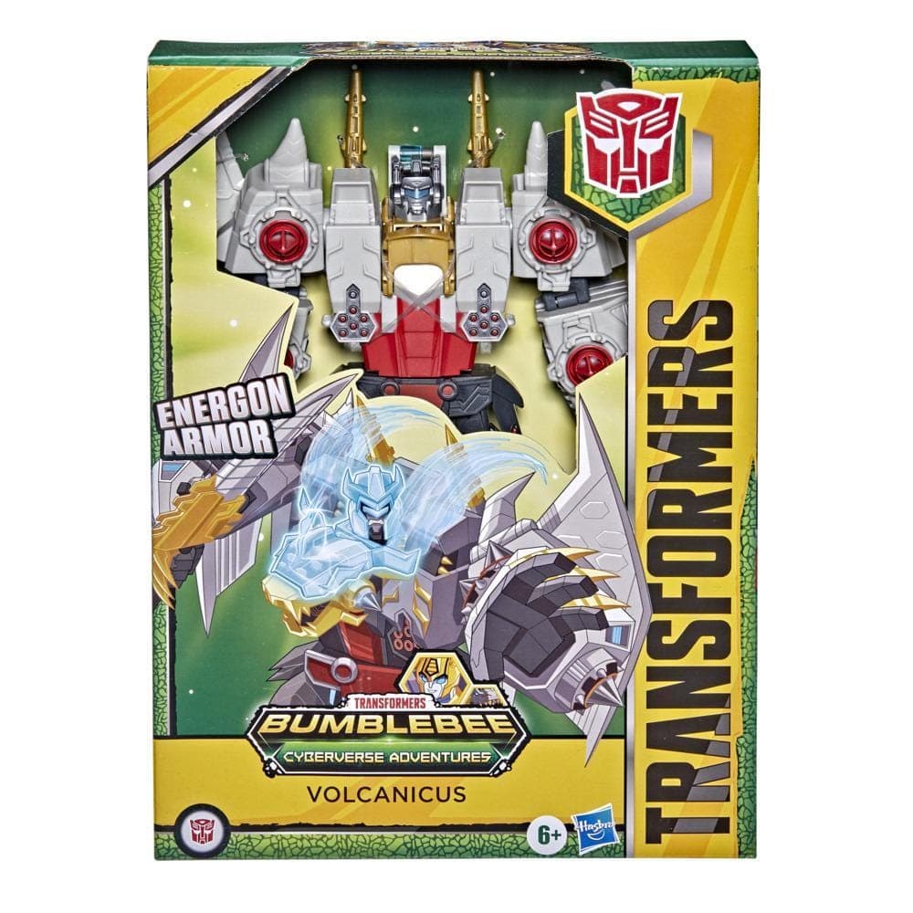 Hasbro-Transformers: Bumblebee Cyberverse Ultimate Class Assortment-F2748-Volcanicus-Legacy Toys