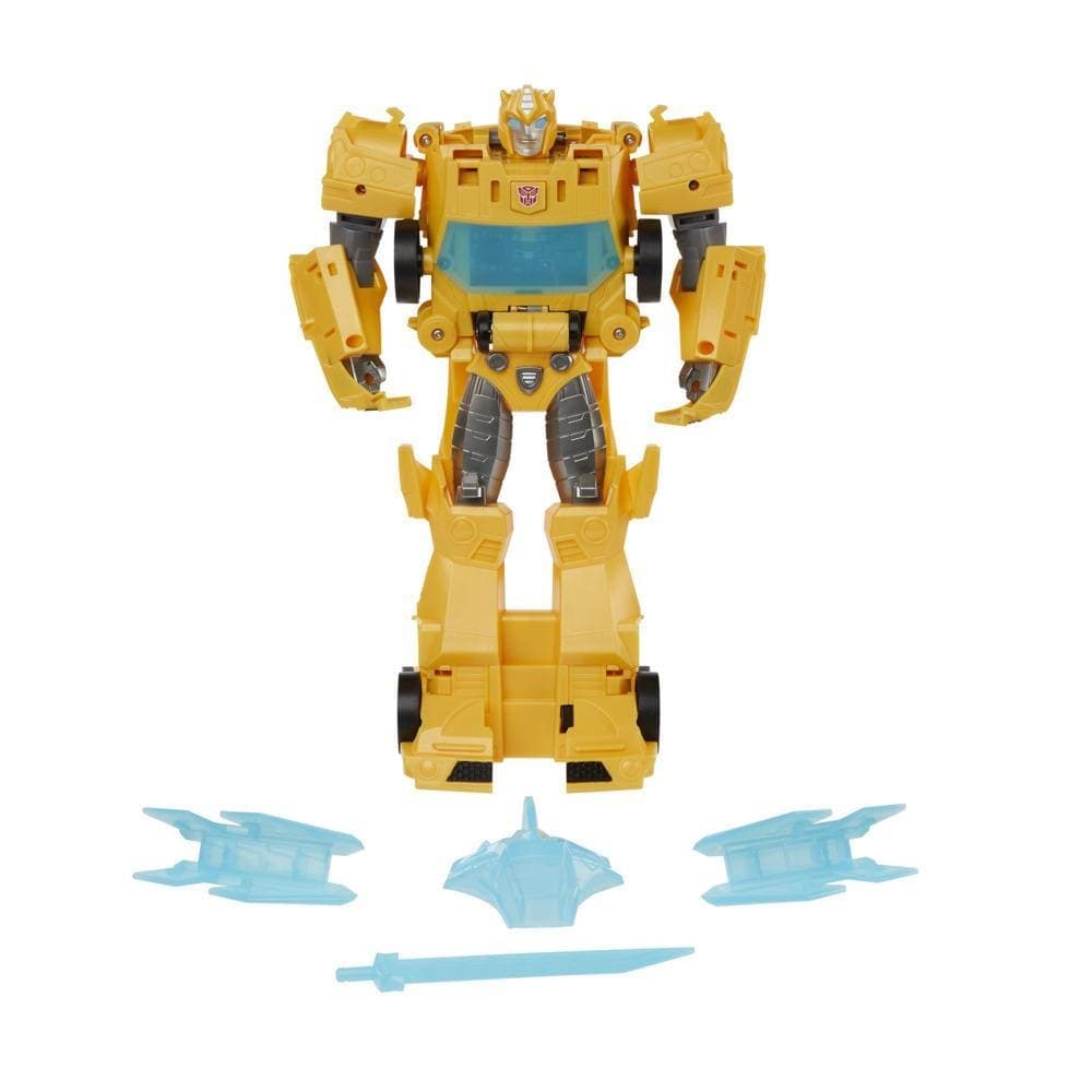 Hasbro-Transformers Cyberverse Roll N' Change -F2730-Bumblebee-Legacy Toys