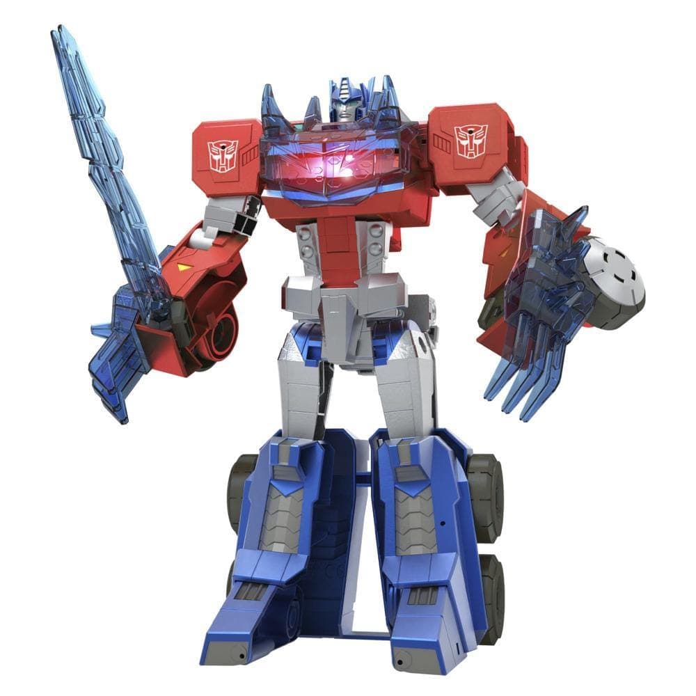 Hasbro-Transformers Cyberverse Roll N' Change -F2731-Optimus Prime-Legacy Toys